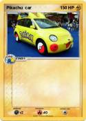 Pikachu car