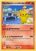 Fire Pikachu