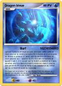 Dragon bleue