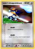 sonic's disappo