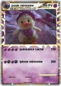 poule minionne