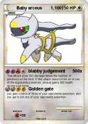 Baby arceus