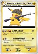 Pikachu in Real