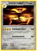 RAICHU FAMILY