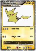 Pikachu DAB