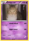 Creepy cat