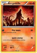 fire godzilla