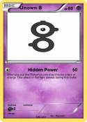 Unown B