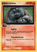 autistic monkey