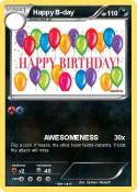 Happy B-day