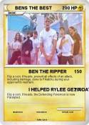 BENS THE BEST