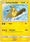 Surfing Pikachu