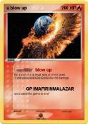 u blow up