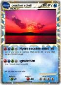 coucher soleil