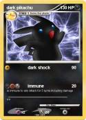 dark pikachu