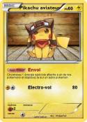 Pikachu aviateu