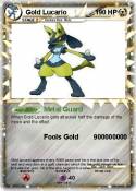 Gold Lucario