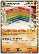arc-en-gateau