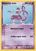 M mewtwo vmax