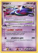 gengar x
