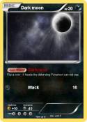 Dark moon