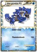 blue groudon EX