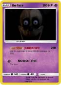 the face