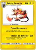 Raichu Demonio