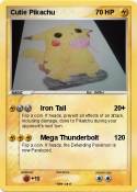 Cutie Pikachu