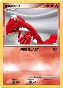 groudon X
