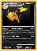 Dark Raichu