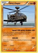 army choper
