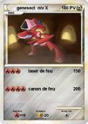 genesect niv X