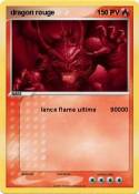 dragon rouge