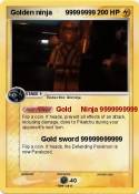 Golden ninja
