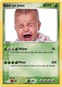 Bébé qui pleur