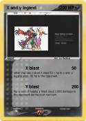 X and y legand
