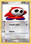 Shy guy