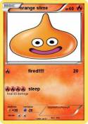 orange slime