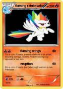flaming rainbow