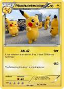 Pikachu infesta