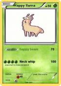 Happy llama