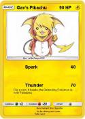 Gav’s Pikachu