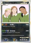 The pretty girl