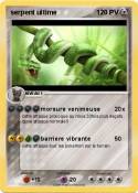 serpent ultime