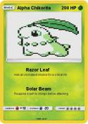 Alpha Chikorita