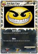 Evil Epic Face