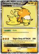 Derpachu Family