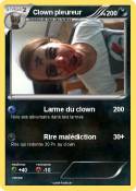 Clown pleureur