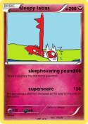 sleepy latias
